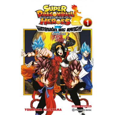 DRAGON BALL HEROES UNIVERSE BIG BANG MISSION N� 01/03