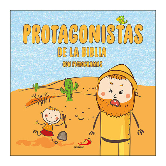 Protagonistas de la Biblia con pictogramas