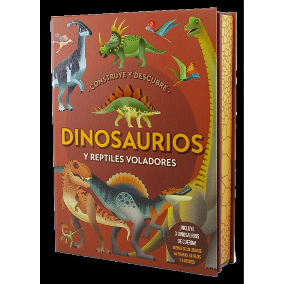 CONSTRUYE Y DESCUBRE DINOSAURIOS Y REPTILES VOLADORES