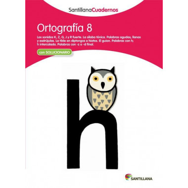 ORTOGRAF�A 8 SANTILLANA CUADERNOS