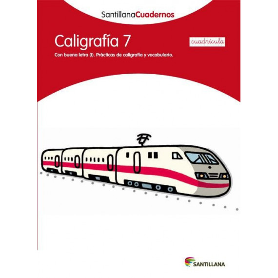 CALIGRAFIA 7 CUADRICULA SANTILLANA CUADERNOS