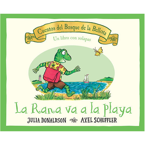 La rana va a la playa