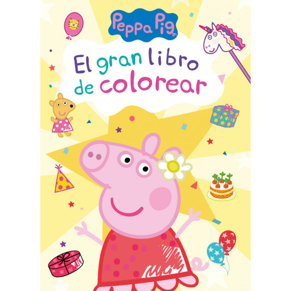 PEPPA PIG CUADERNO DE ACTIVIDADES EL GRAN LIBRO DE COLOREAR