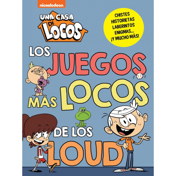 LOS JUEGOS MAS LOCOS DE LOS LOUD UNA CASA DE LOCOS ACTIVIDAD