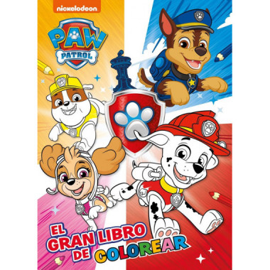 El gran libro de colorear (Paw Patrol