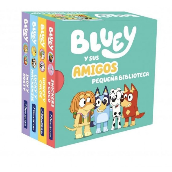 BLUEY Y SUS AMIGOS. PEQUE�A BIBLIOTECA (EDICION EN ESPA�OL)