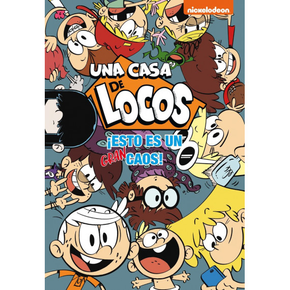 �Esto es un gran caos! (Una casa de locos. C�mic 2)