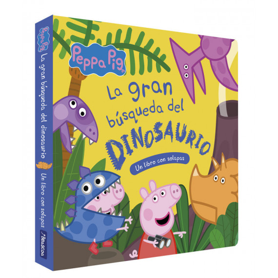 PEPPA PIG LIBRO DE CARTON CON SOLAPAS LA GRAN BUSQUEDA DEL D