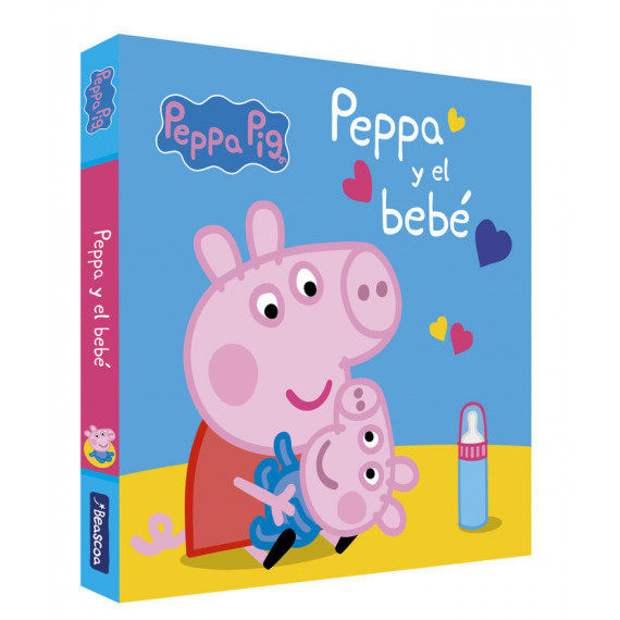 PEPPA PIG LIBRO DE CARTON PEPPA PIG Y EL BEBE