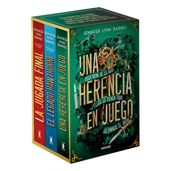 UNA HERENCIA EN JUEGO (ESTUCHE CON: UNA HERENCIA EN JUEGO EL LEGADO HAWTHORNE