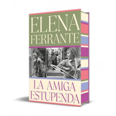 LA AMIGA ESTUPENDA EDICION LIMITADA CON CANTOS TINTADOS DOS