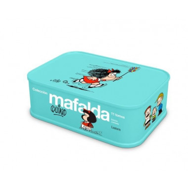 COLECCION MAFALDA 11 TOMOS EN UNA LATA EDICION LIMITADA