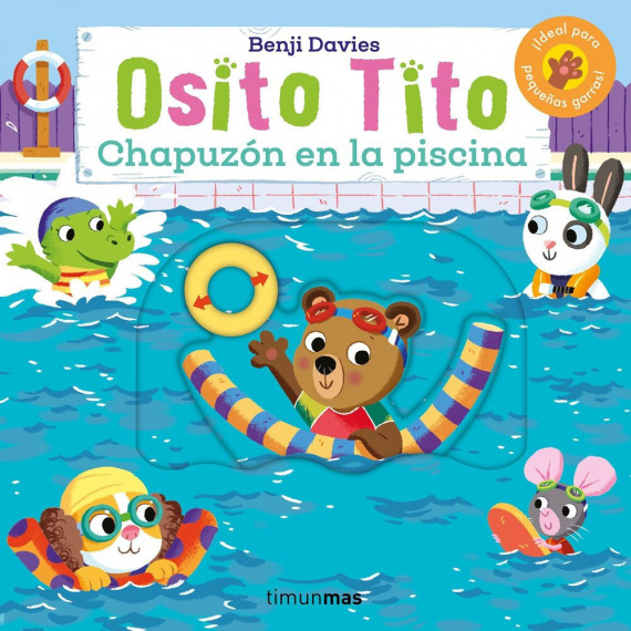 OSITO TITO CHAPUZON EN LA PISCINA