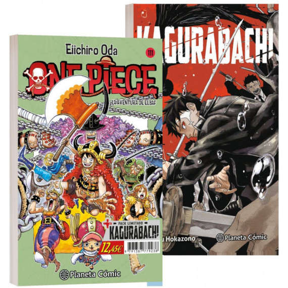ONE PIECE N� 111 + KAGURABACHI N� 01 (PACK ESPECIAL)