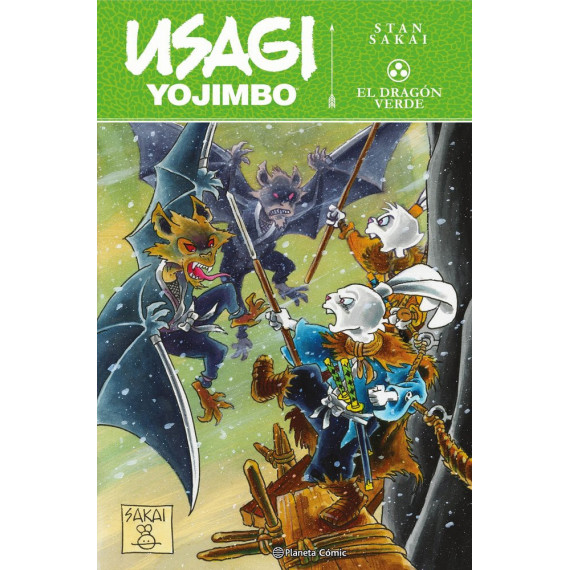 USAGI YOJIMBO DRAGON VERDE