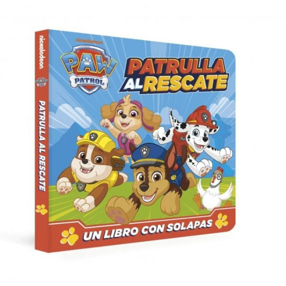 PAW PATROL PATRULLA CANINA. LIBRO DE CARTON CON SOLAPAS PAT