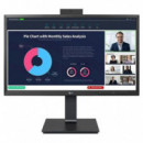 LG MONITOR 24BP75CP-B 24 / FHD/ WEBCAM / ALTAVOCES NEGRO DP / HDMI / 5MS / VESA