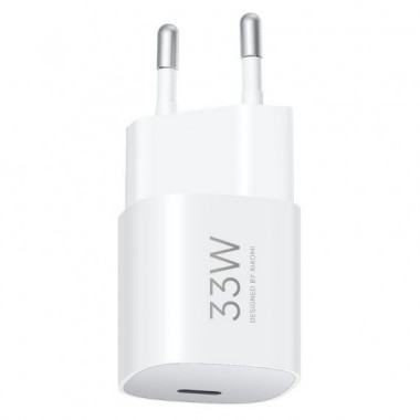 XIAOMI CARGADOR DE PARED 33W NANO POWER ADAPTER USB-C