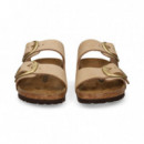 PALA 2 HEBILLAS BIG NOBUCK BEIGE