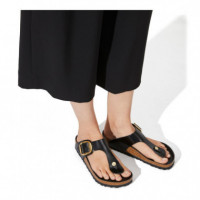 Esclava Hebilla Big Charol Negro  BIRKENSTOCK