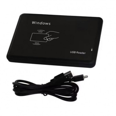 Lector de Tarjetas RFID 125 kHz USB Port&aacute;til