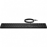 HP 320K Teclado USB de Membrana Negro