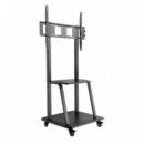 TooQ Soporte de Suelo para TV/Monitor con Ruedas 37-100'' 150kg Negro