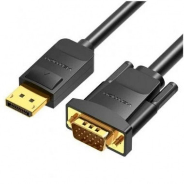Vention Cable Conversor DisplayPort a VGA 1.5m Full HD Negro