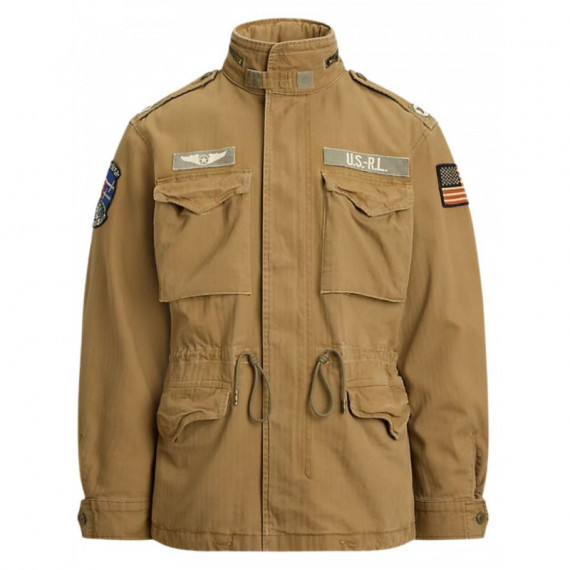 POLO RALPH LAUREN - woven-field-jacket - SANDSURF W PATCHES - 710P02024001/SANDSURF W PATCHES