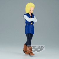 Figura Android 18 Solid Edge Work Dragon Ball Z  BANPRESTO