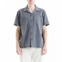 Camisas Camisa DEUS EX MACHINA Remi Garment Dye Anthracite