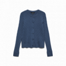 Chaquetas y Abrigos Cardigan VERO MODA Fantastic Dark Denim Oscuro