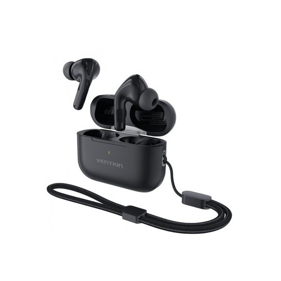 VENTION Auricular Bluetooth ECHO LITE E11 PRO  Con Cancelacion de Ruido Negro
