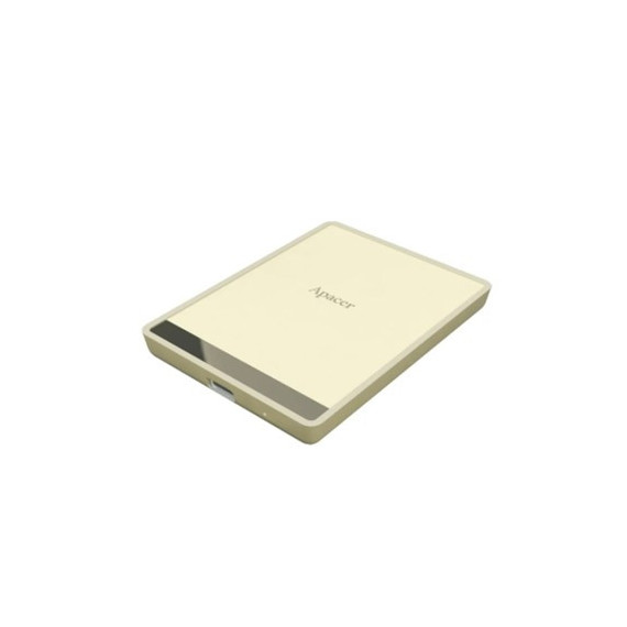 APACER Disco Duro SSD Externo 1TB 500MB/s Antigolpes Crema Usb 3.2 Gen2 Usb-C AS724