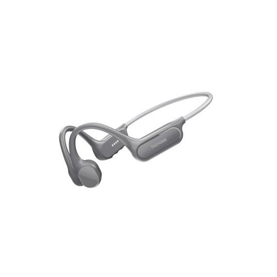 DOOGEE Auricular Conduccion Oseo Bonebeat Swim Lite Inalambrico/Mp3 32Gb Para Natacion Gris Claro