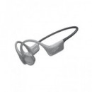 DOOGEE Auricular Conduccion Oseo Bonebeat Swim Inalambrico/Mp3 32Gb Para Natacion Gris