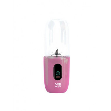 MUVIP Batidora de Vaso Portatil Recargable 120W 460ml Rosa MV0543