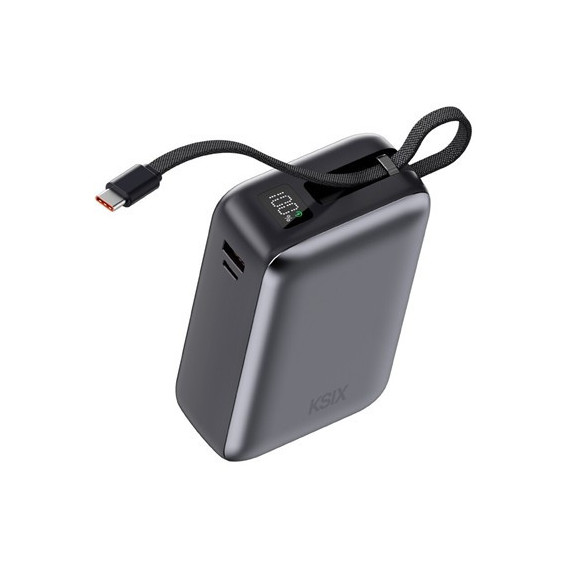 KSIX Bateria Externa 30000Mah 65W 2xTipo C/1xUsb A BPB30PD65INTG