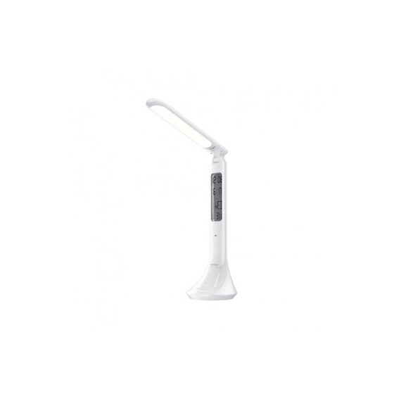 REMAX Lampara Led Plegable Con Reloj RT-E601 Blanco
