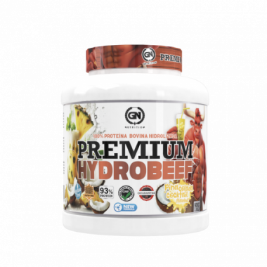 GN NUTRITION HydroBeef Prote&iacute;na Bovina Hidrolizada | 900 gramos | Sin Gluten y Baja en Grasas