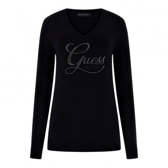 Jersey con pedrería en forma de logo