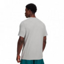 Camiseta de manga corta UA Foundation para hombre