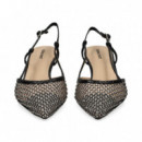 sin Talon Regilla Negro  LOLA CRUZ