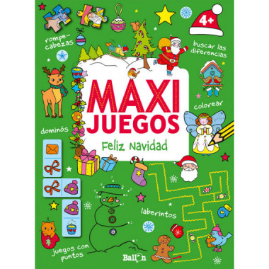 Maxi juegos - Feliz Navidad +4