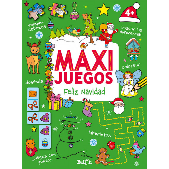 Maxi juegos - Feliz Navidad +4
