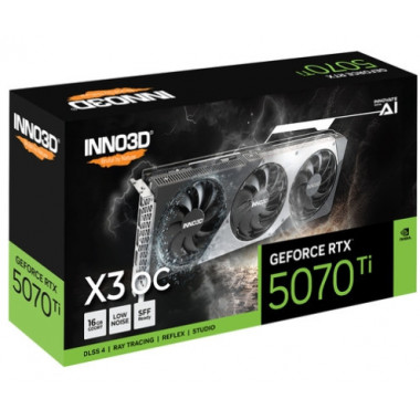 GRAFICA INNO3D GEFORCE RTX 5070 TI X3 OC 16GB GDDR7