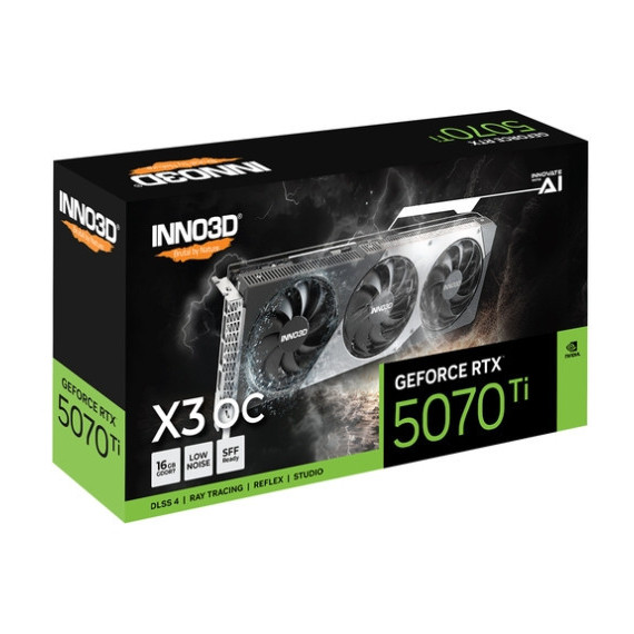 GRAFICA INNO3D GEFORCE RTX 5070 TI X3 OC 16GB GDDR7