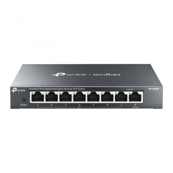 TP-LINK SWITCH OMADARP108GE 8 PUERTOS POE