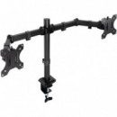 Soporte de Mesa Tv/monitor TOOQ 17-27 2 Brazos Black