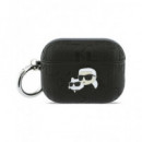 KARL LAGERFELD Funda Para Airpods Pro 3 Negro